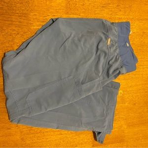 Figs scrub bottom ceil blue medium